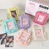 With Keychain Photo Photocard Frame Decoration Idol Card Display Protector  Student Friends