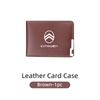 Litchi Texture Leather Driver License Holder For Citroen C4 C3 C5 C1 C2 Berlingo Celysee Cactus Picasso Aircross KR8