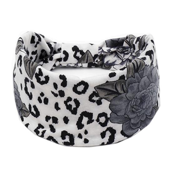 Wide Headband Sweat Absorbing Terry Ring Non Slip Elastic Hairband Boho Style Turban Head Scarf Fashion Accessory