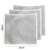 10/20pcs Magic Dishcloth Silver Wire Cleaning Kitchen Cloth Thickened Microfiber Wash Towel Built-in Sponge Steel Wire Ball Rag