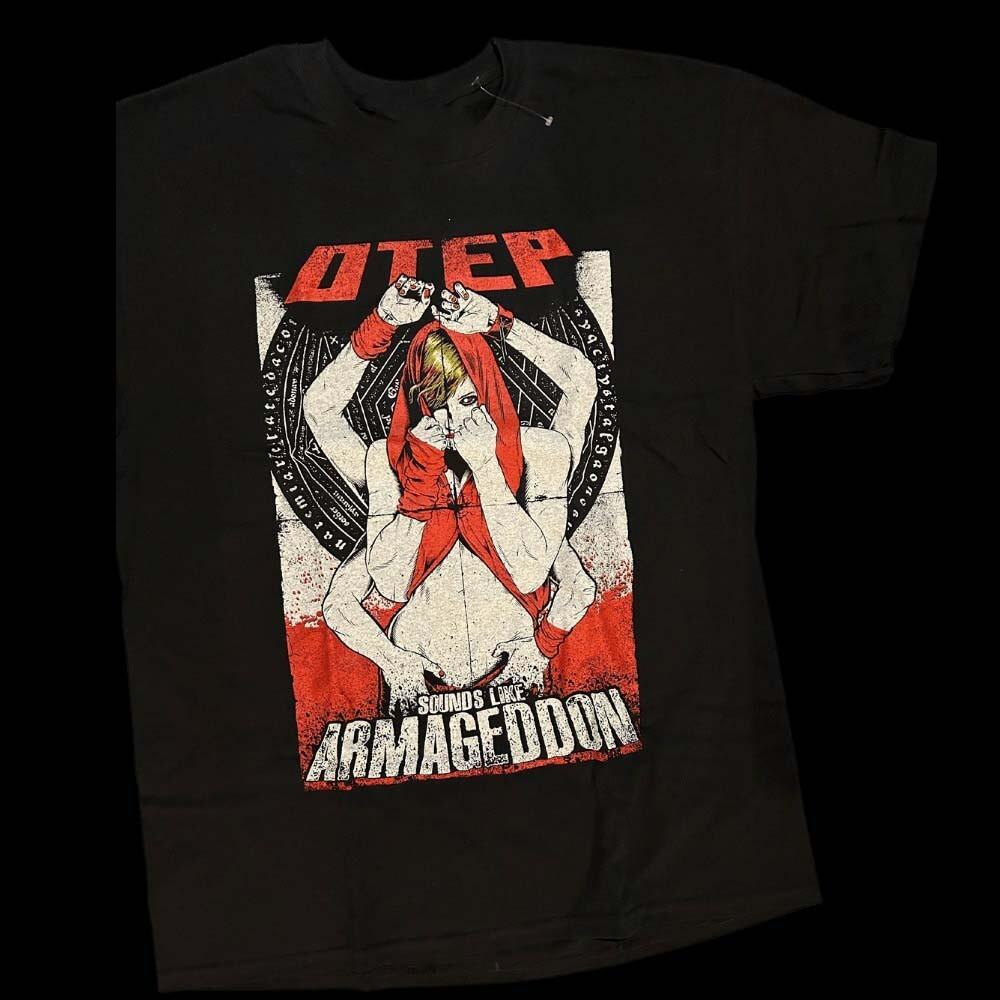 Otep Band Black T-Shirt Cotton Full  Unisex Unisex T-Shirt S
