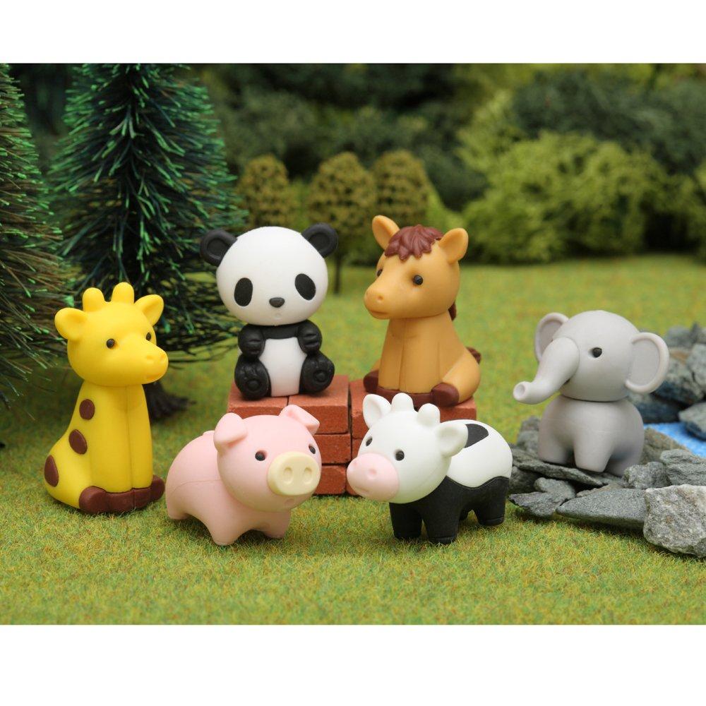 Sugata Iwako Eraser Animal Envelope 60 Pieces SCERDOU002