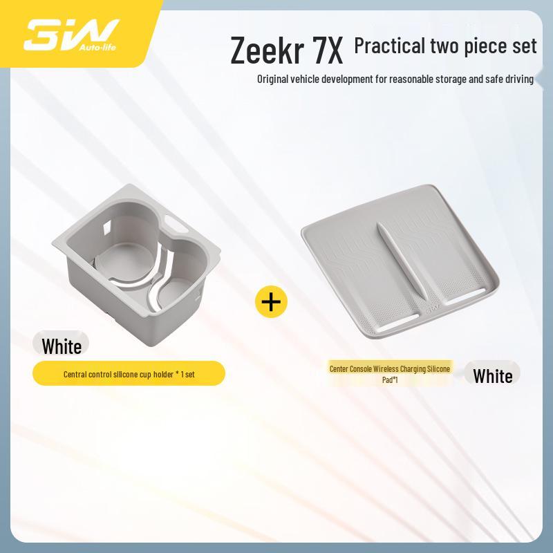 Zeekr 7X Mittelkonsolen-Silikon-Anti-Rutsch-Schutzmatte mit Wireless Charging-Kompatibilität