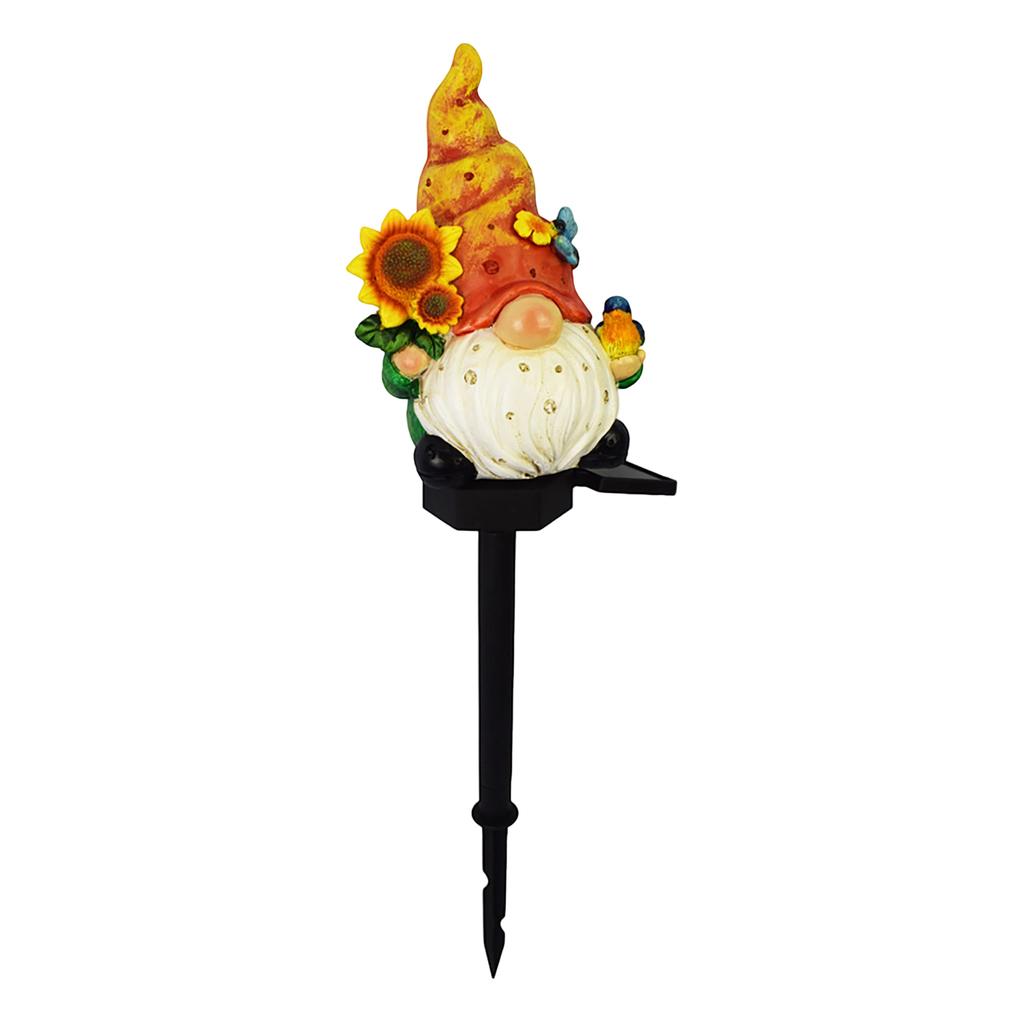 Garden Courtyard Decoration, Solar Lights, Outdoor Resin Floor Mounted Lights, Handicrafts