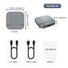 Kowankit 2026 Android 12 Wireless Carplay Ai Box Android Auto 3 in 1 TV Box 4+32G Wifi6 BT Plug & Play Fits Cars From 2016+
