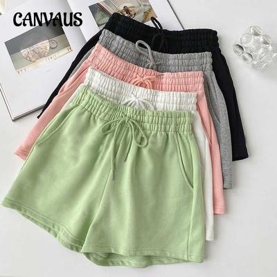 Plus Size Wide Leg Pants Loose Casual Shorts Women's Summer High Waist Shorts