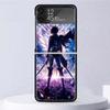 A-Attack On T-Titan Levi Shockproof Case For Samsung Galaxy Z Flip 7 6 5 4 3 5G Phone Cover Z Flip3 Flip4 Flip5 Flip6 Flip7 Shel