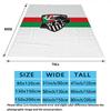 Wolfsberger Athletiksport Print Flannel Blanket, High Quality Comfortable for All Seasons, Home Decor, Warmth and Comfort, Perfect for Christmas Gifts