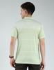 Luxuria Men's Striped Collar Neck T-Shirt