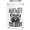 Unhinged & Feral Can Cooler – Funny Raccoon Beer Sleeve for Moms, Wives, & Girlfriends – Mother’s Day Gift, Bachelorette Party Favor, Gag Gift