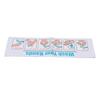 Hand Washing Instruction Sign Poster Water Proof Self Adhesive Hand Washing   for School Restaurant