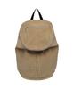 Emis Corduroy Zip Around Backpack-Beige