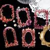 10 Sheets Border Sticker Crystal Museums Series Sticker Decorative Sticker Aesthetic Sticker Scrapbooking Supplies