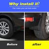 Car Fender Wheel Cover Anti-Dirt Tire Mat For Nissan X-trail T32 Rogue 2014- Exterior Decoration Mud Flaps Panel Accessories