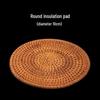 Handmade Vietnamese Rattan Tea Coasters and Placemats for Tea Ceremony