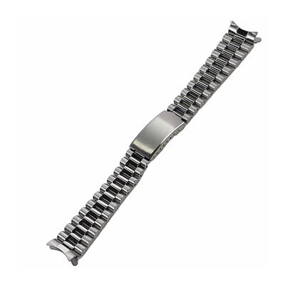 PABANZYZG(Seller) 19mm 20mm Day Date Style Steel Strap Seiko 5 Sxns80 Snxs79 Snxs79k Snxs77k Snxs...