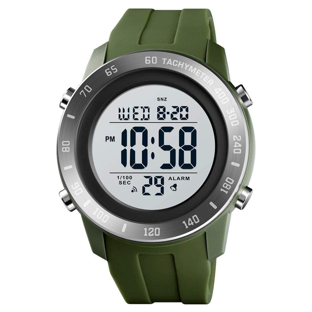 Skmei 2511 Fashion Gents Digital Watch Silicone Strap Waterproofing Multi Function Night Display Sports Watch Factory