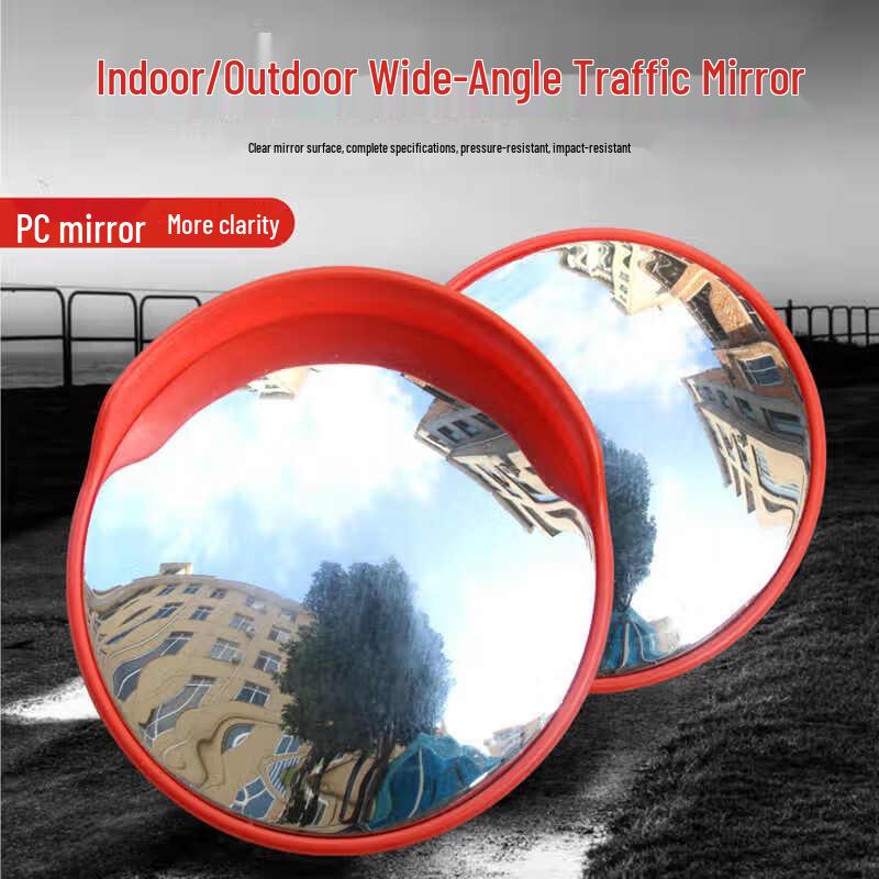 Sasler Wide-Angle Convex Traffic Mirror