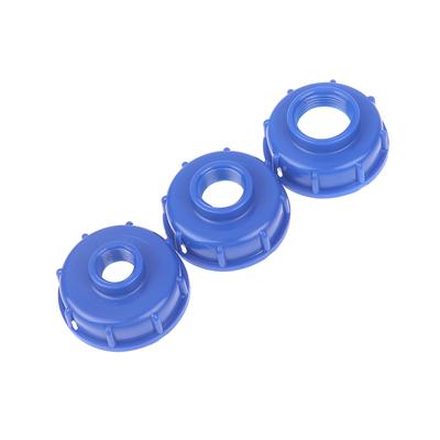 Ibc Tank Fittins S60X6 Coarse Threaded Cap To 1/2" 3/4" 1" Adaptor Connector