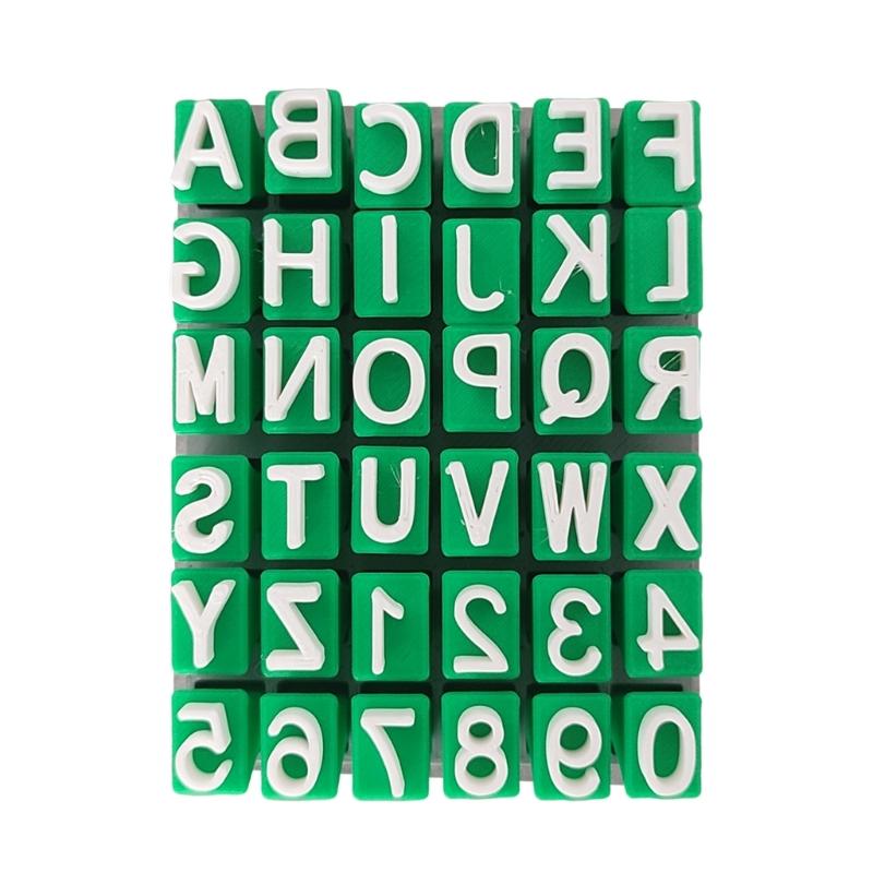 Letter Stamper Plastic Letter Stamper with Storage Case Early Learning Tool for Toddler Art Craft Scrapbooking