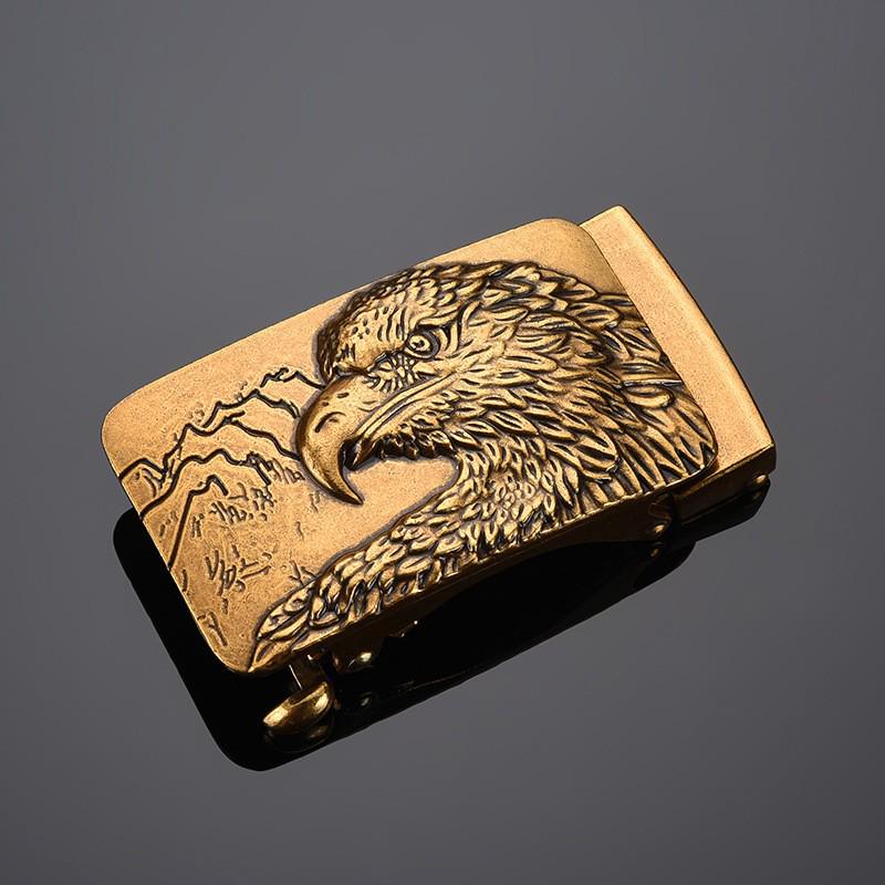 

Мужской кожаный ремень в стиле ретро с автоматической пряжкой из сплава с китайским драконом