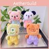 Keychain Playful Capybara Doll With Colorful Clothing And Luxuriously Soft Short Plush