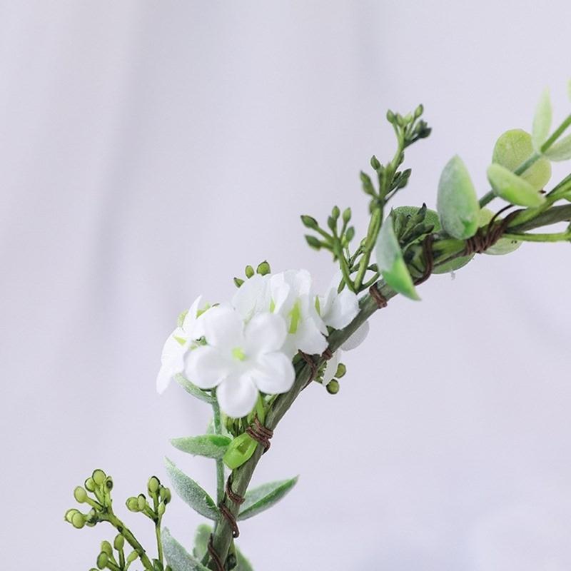 Floral Garlands Crown Hair Wreath Flower Headbands Bride Flower Crown Wedding