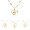 Basketball Necklace Heart Pendant Stylish Gift For Women Spring