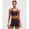Like A Cloud Longline BrA  Light Support  B C Cup BlACk Plum