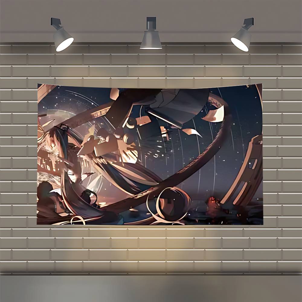 Popular Virtual Diva HHatsune Cute Flag Flags Personalized Items Flags For Bedrooms Home Tapestry