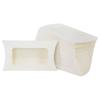 20/10 Pezzi Scatola Biscotti Caramelle Forma Cuscino con Finestra Matrimonio Natale Carta Kraft Scatole Confezionamento Regali Forniture Festa di Compleanno
