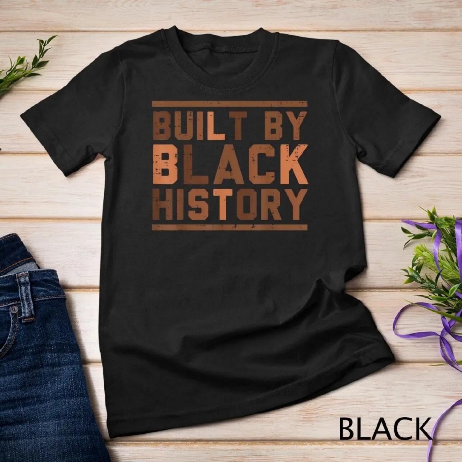 Built By Black History BHM African Pride Month Kid T shirt S