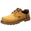 2/Scarpe da uomo Carter basse in pelle bovina di primo strato opache scarpe da lavoro anti-schiacciamento casual versatili