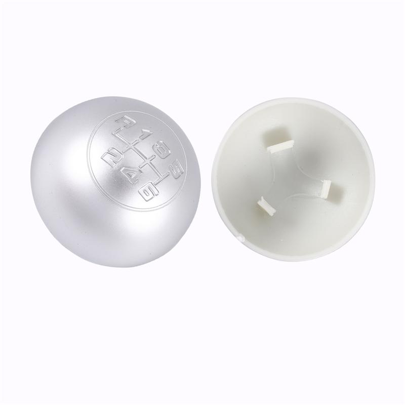 6 Speed Matte Gear Shift Knob Cap Cover Shifter Lever Handball Case Cover For Alfa Romeo Giulietta 2010-On 55346345