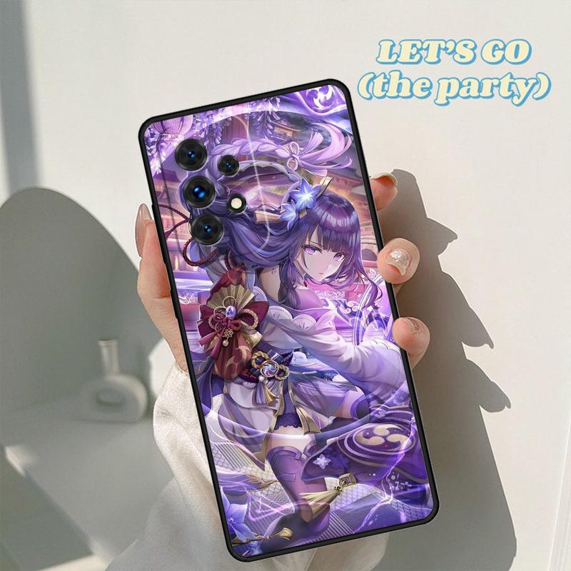 Baal Genshin Impact Game phone case For Samsung Galaxy A42 A31 A40 A51 A71 A32 A80 A91 A52 A72 A73 A20e A50 A70 A11 A12 Cover
