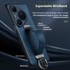 SULADA Fashion Series for Huawei Pura 80 Ultra Case Wristband Kickstand Leather Back Phone Cover
