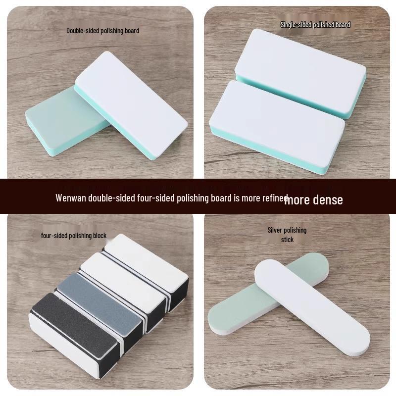 Double-Sided Wenwan Sponge Polishing Pad for Jade and Plastic