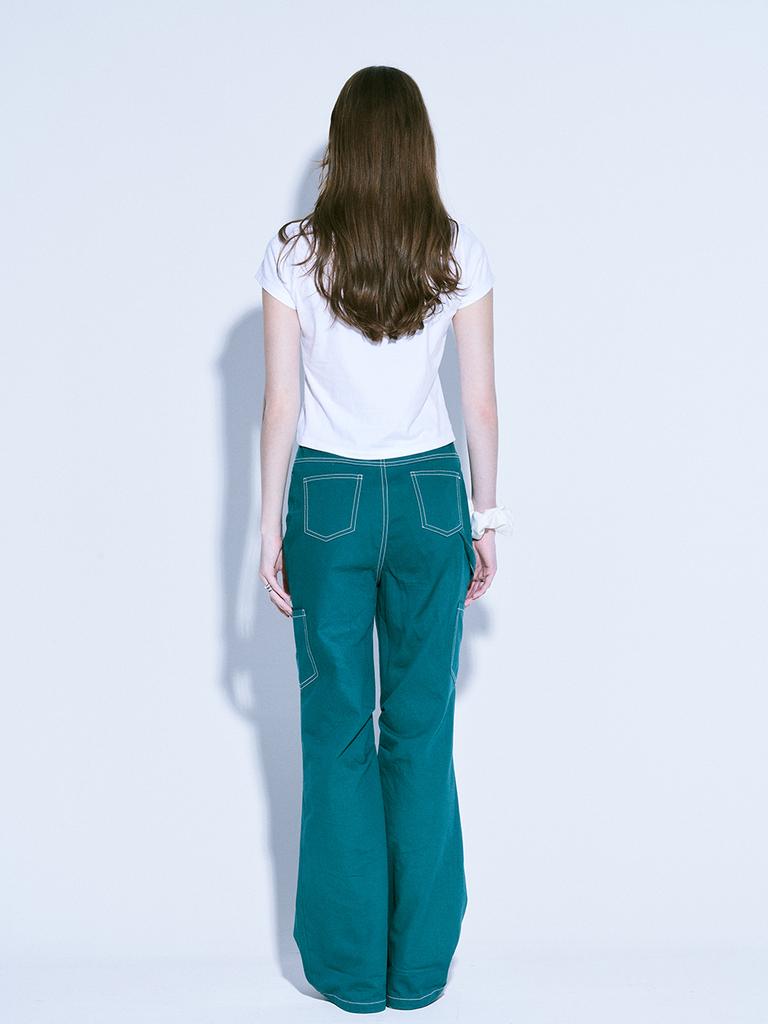 Amadyu Love Crop Short Sleeve Tee_White