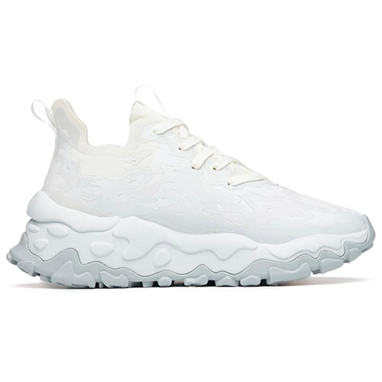 Anta Callus Removal Pro Fabric Low top Chunky Sneakers Men's White 112228860-3