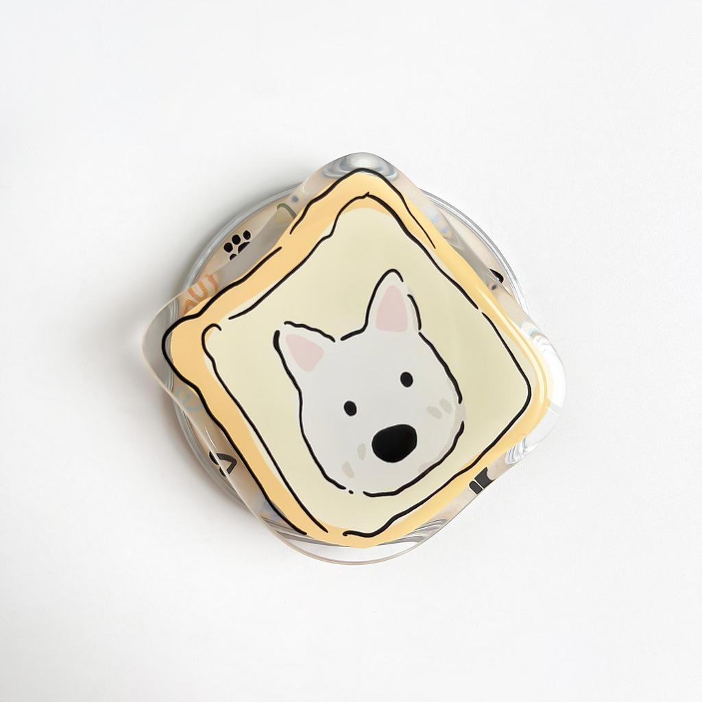 Magsafe Magnetischer Cartoon Handy Airbag Ständer - Einziehbarer Acryl Desktop Halter