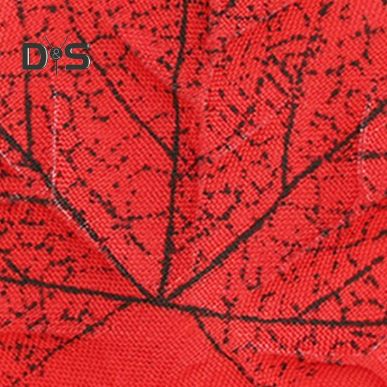 50Pcs Artificial Maple Leaf Realistic Cloth Autumn Leaves Indoor Outdoor Halloween Fall Harvest Thanksgiving Festival Wedding Party Decoration