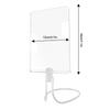Hands-Free 3x Large Magnifier Page Full Page Glass Reading Aid Lens Magnifyings Fresnel Glass Lens Book Page Reading