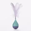 Roly-poly Cat Toy Soft Feather Bird Design Automatic Rebound Interactive Pet Toy Boredom Relief Cat Exercise Toy