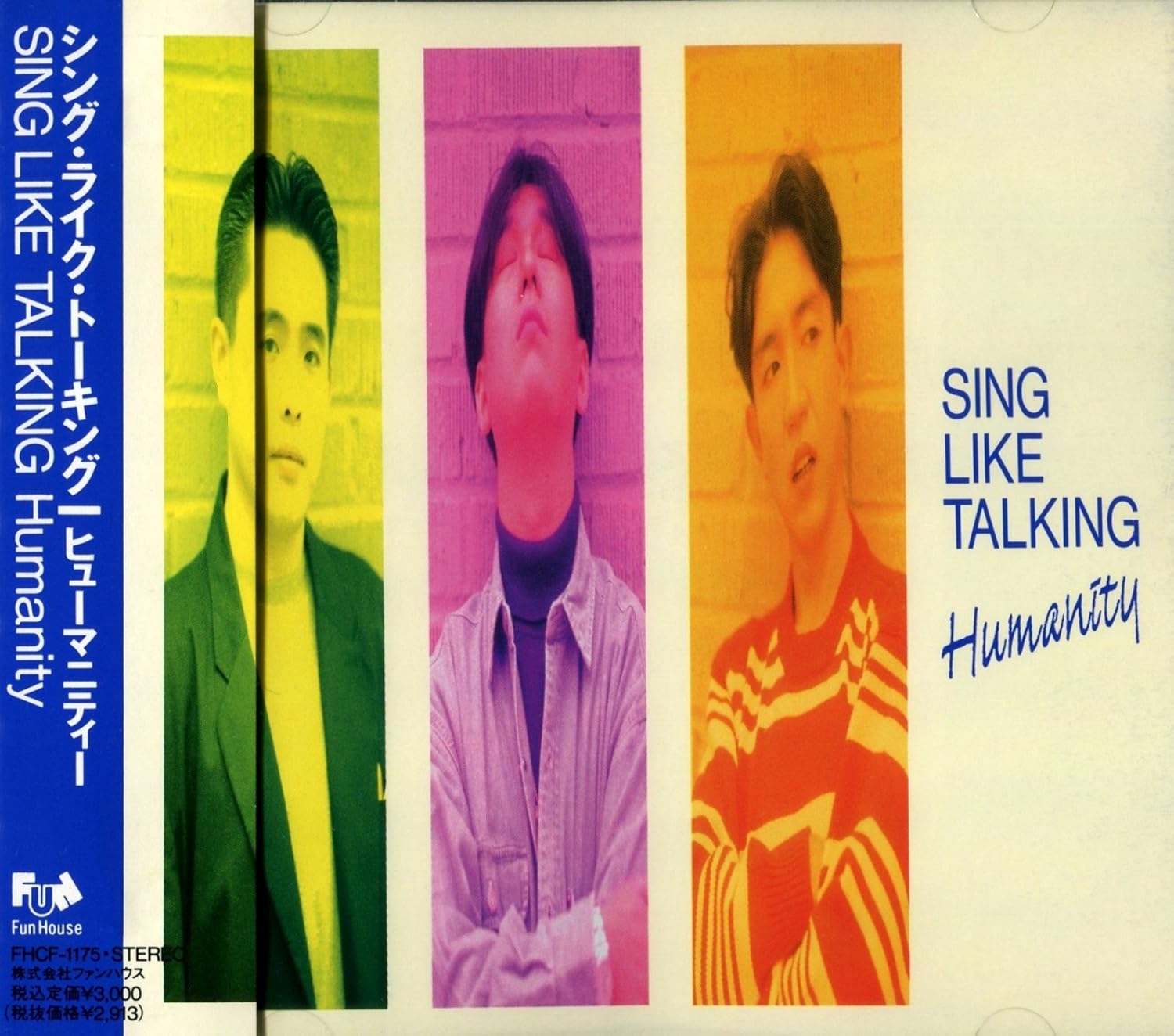 

CD SING LIKE TALKING; CHIAKI FUJITA - Humanity FHCF1175PROMO Japan Japanese Pop/Rock