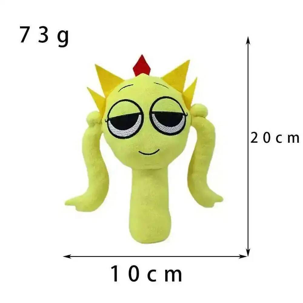 Giocattoli di Peluche Sprunki Figure legate al Gioco Bambola Bambole di Peluche Peluche Sprunki Giocattolo Morbido Peluches Animali di Peluche