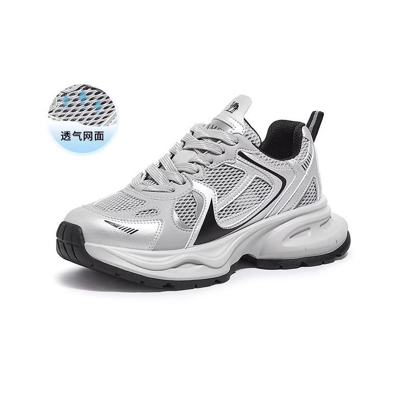 [White Deer Same Style] Qi Yan Dad Shoes Women's 2025 Spring and Summer New Platform Casual Running Sneakers Hiking Shoes