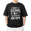 Life's Grand Symphony  T-shirt Men's Women's Tops Tees | Music Lover Gift Tee | Inspirational Shirt