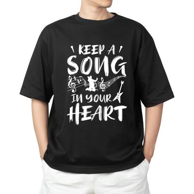 Die große Symphonie des Lebens T-Shirt Herren Damen Tops T-Shirts | Geschenk T-Shirt für Musikliebhaber | Inspirierendes Shirt