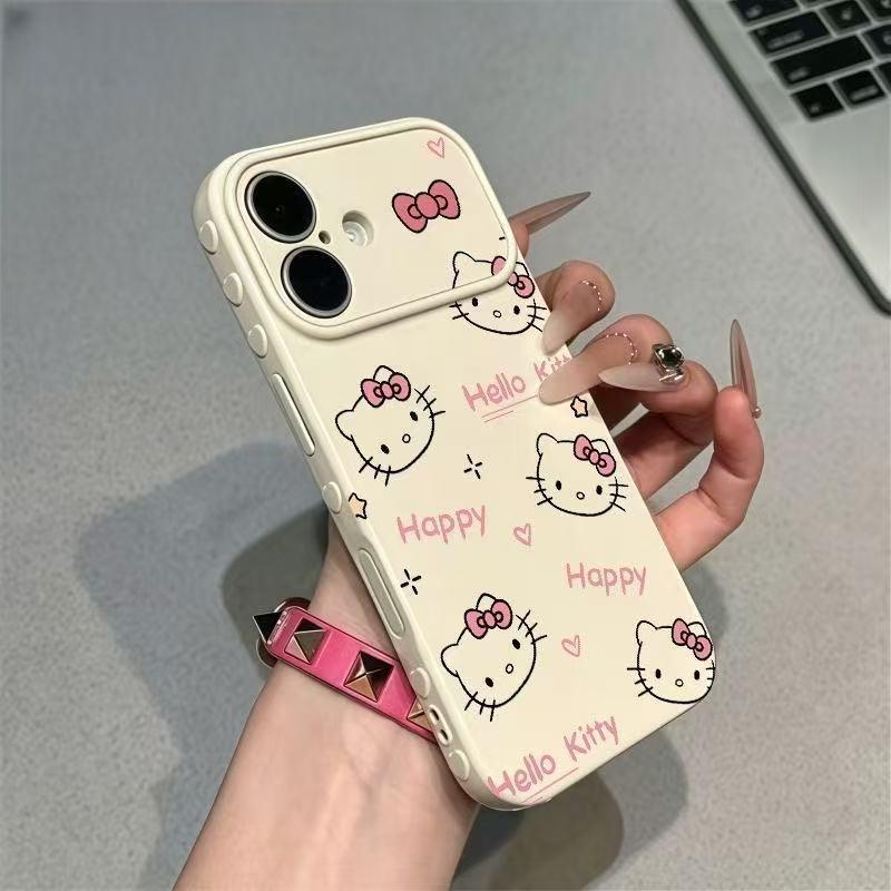 Hello Kitty happy for iPhone11 Apple 11 love large window mobile phone case 11 anti-drop 11_11 soft 11