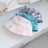 Women's Summer Tie-Dye Faded Bucket Hat